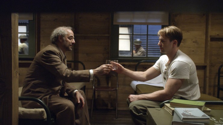 Steve Rogers agrees to be a guinea pig