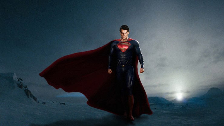 Henry Caville as Superman in Man of Steel