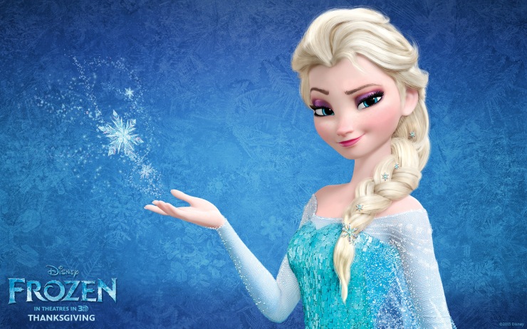 Queen Elsa in Disney's Frozen