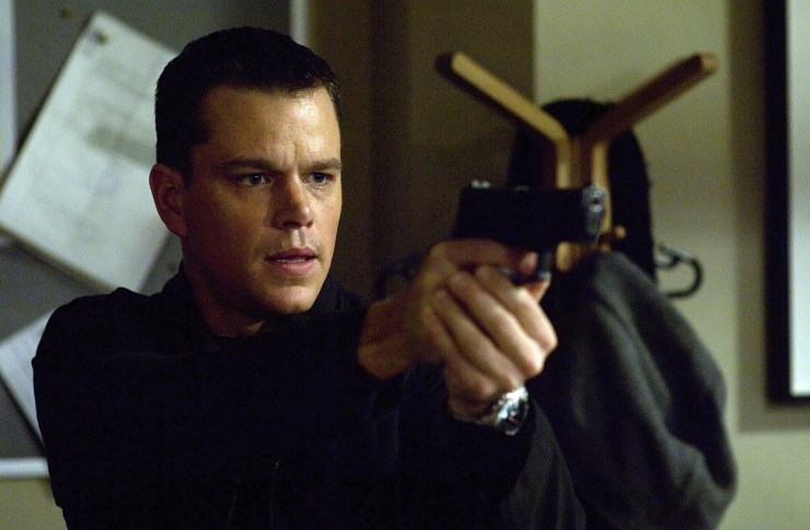 Matt Damon in The Bourne Identity