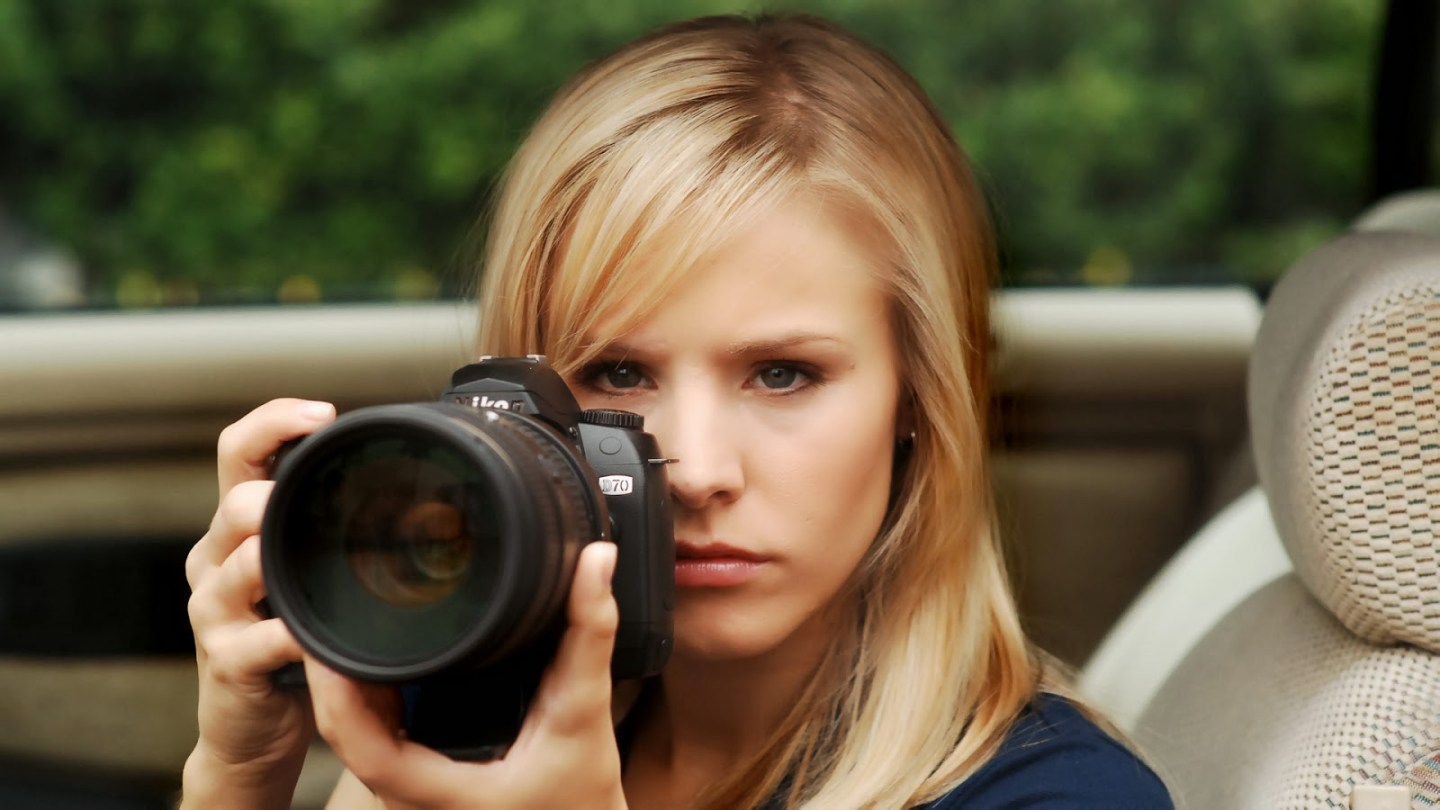 Kristen Bell in the Veronica Mars movie
