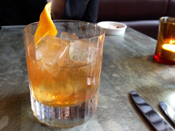 Old Fashioned cocktail at Rabot 1745