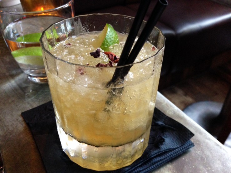 Rum sour cocktail at Rabot 1745