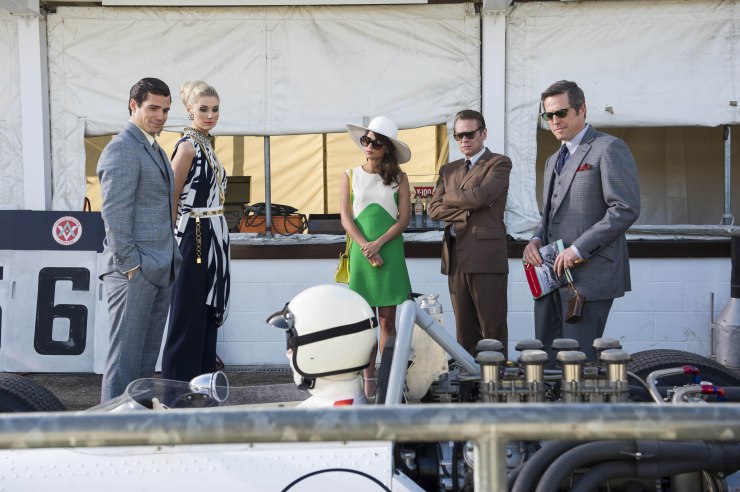 Literally everything wrong with The Man From U.N.C.L.E. - a feast of beautiful people wearing amazing clothes staring at a gorgeous car.