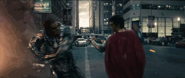 Man Of Steel: Superman and fights Zod